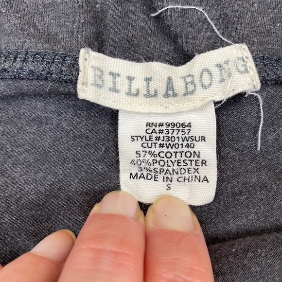 Billabong Fold Down Waist Wide Leg Yoga Pants - Picture 6 of 7